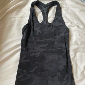 COPY - Lululemon black camo racer back tank- no tags!